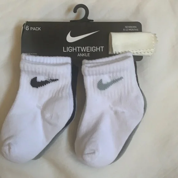 Nike Accessories Nike Newborn Baby Lightweight Ankle Socks